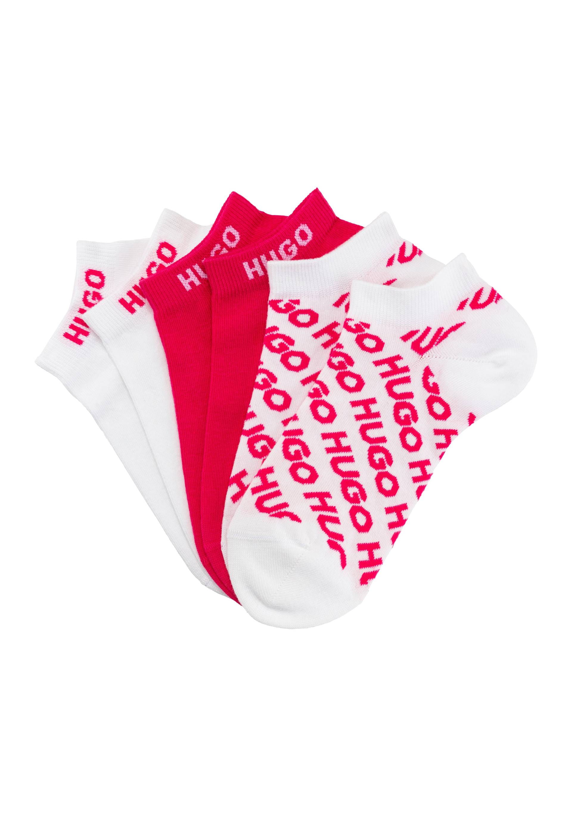 HUGO Underwear Freizeitsocken »3P AS UNI LOGO CC W«, mit HUGO-Logoschriftzügen von HUGO Underwear