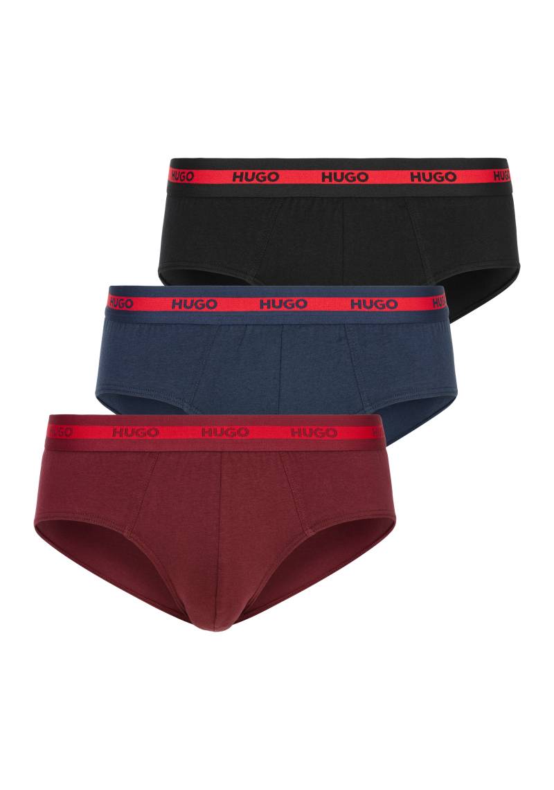 HUGO Underwear Hüftslip, (3), mit elastischem Bund von HUGO Underwear