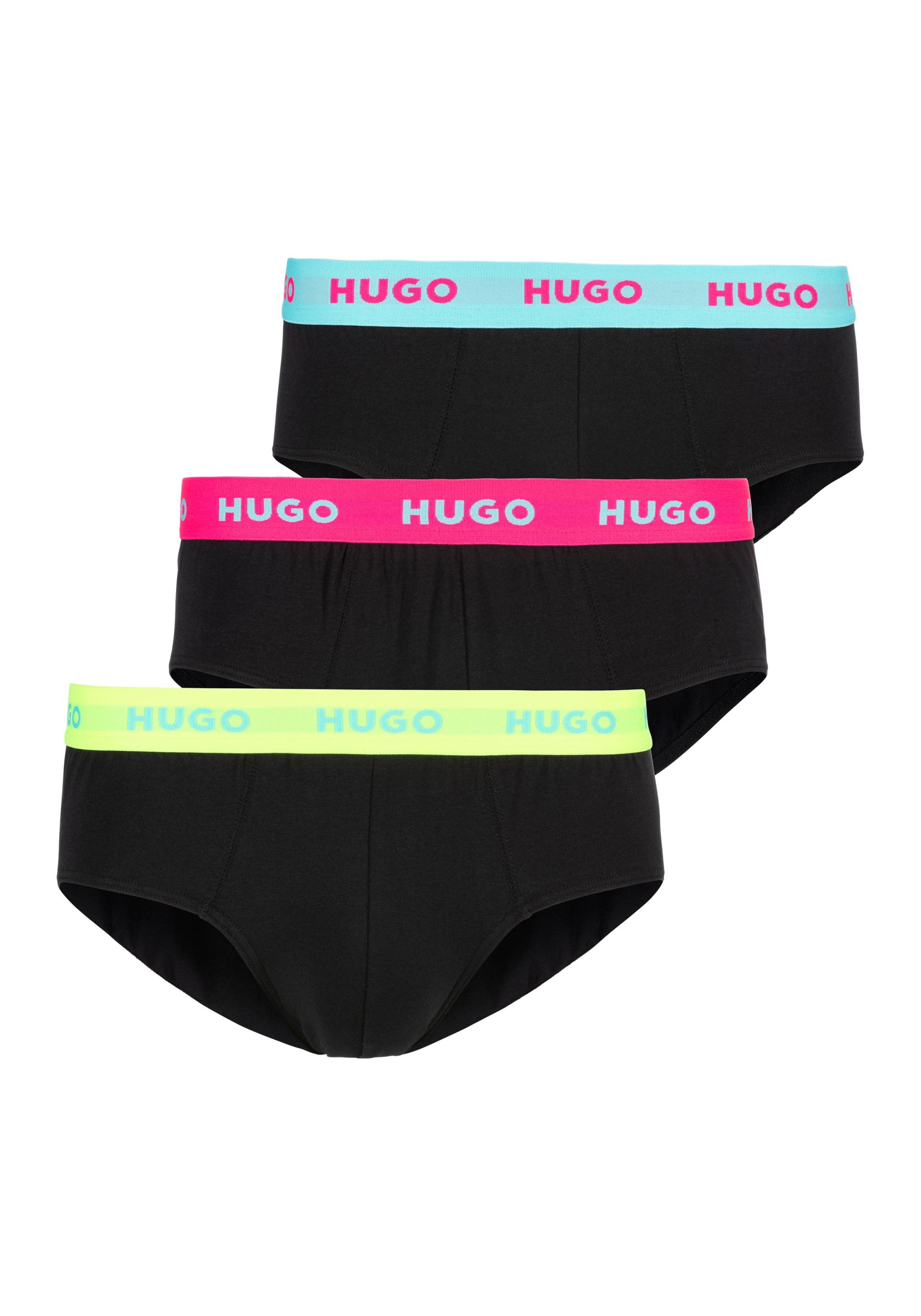 HUGO Underwear Hüftslip »HIPBRIEF TRIPLETPACK«, (Packung), mit elastischem Logobund von HUGO Underwear