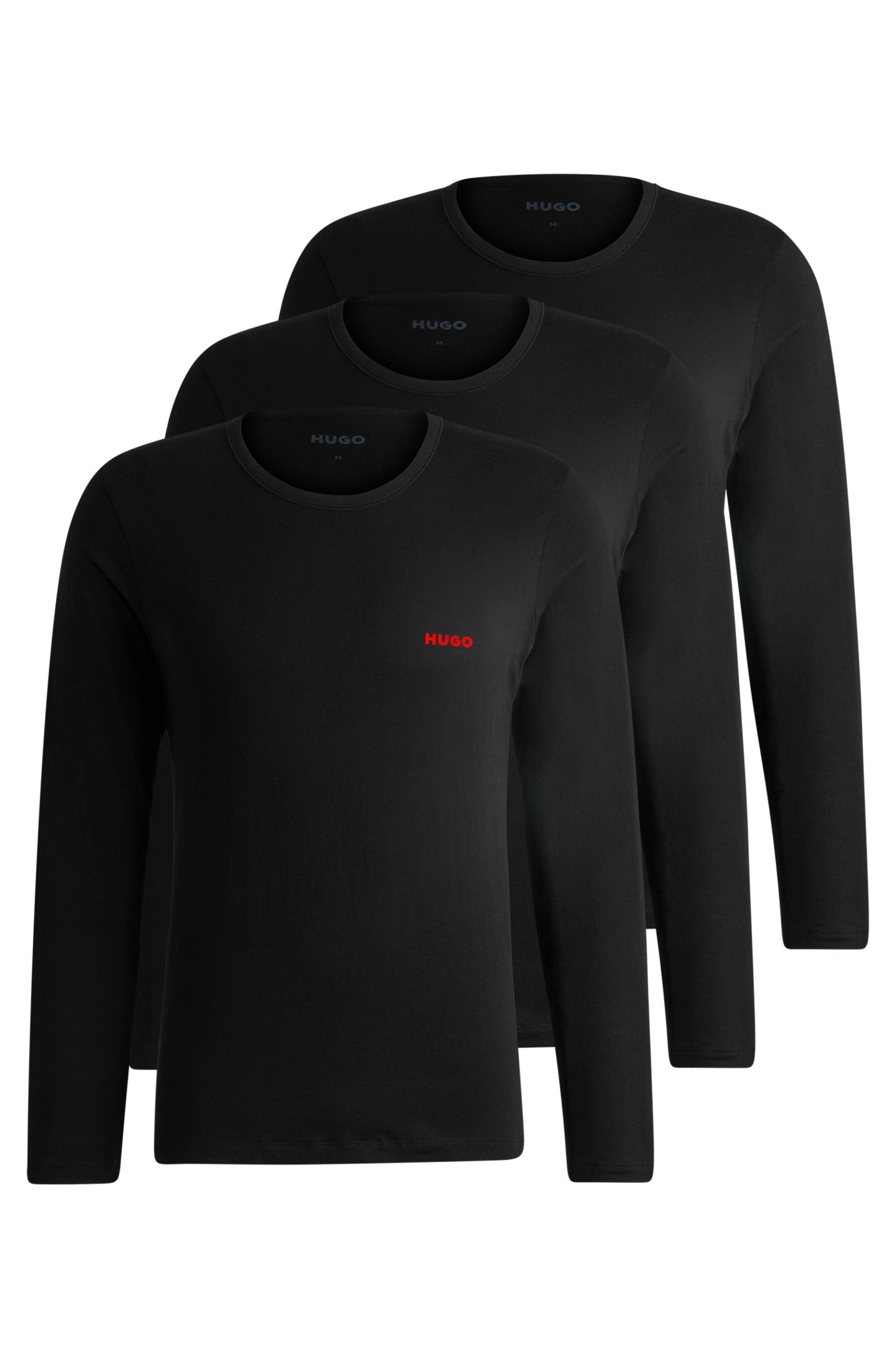 HUGO Underwear Langarmshirt »LS-SHIRT RN TRIPLET«, (Set, 3er Pack) von HUGO Underwear