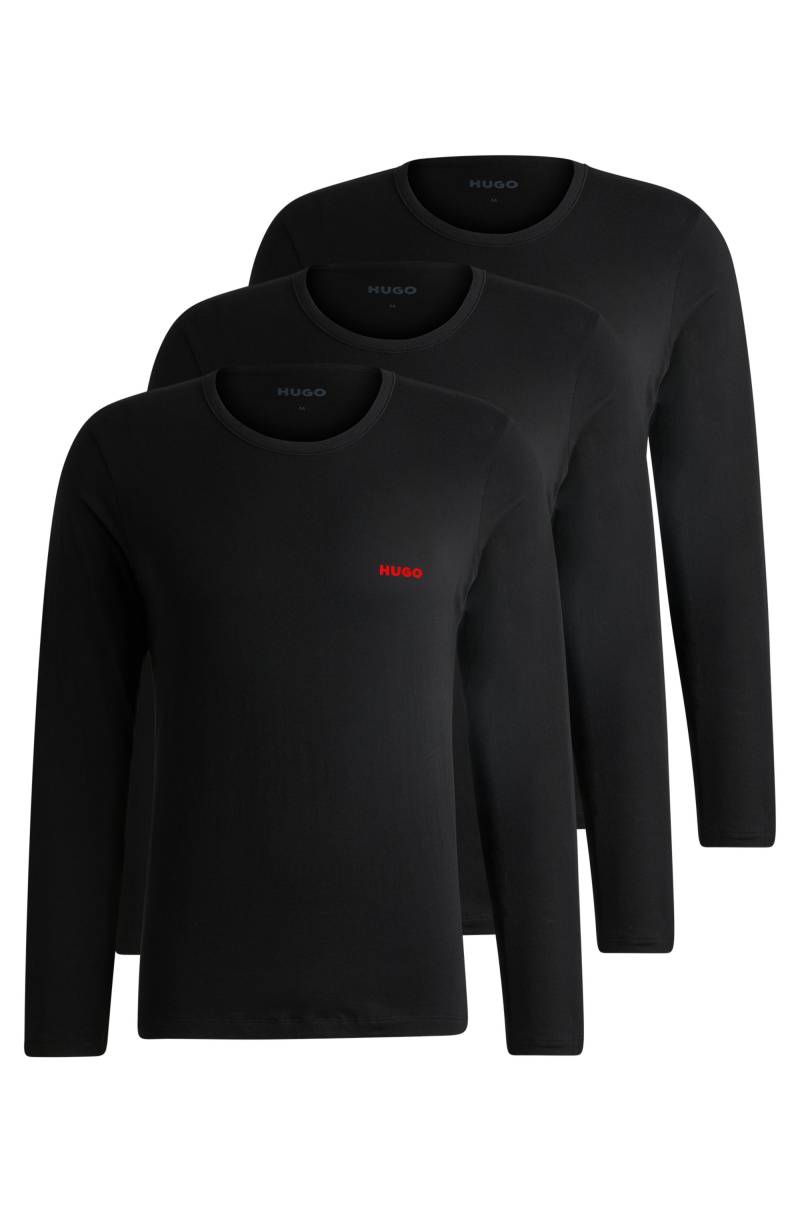 HUGO Underwear Langarmshirt »LS-SHIRT RN TRIPLET«, (Set, 3er Pack) von HUGO Underwear