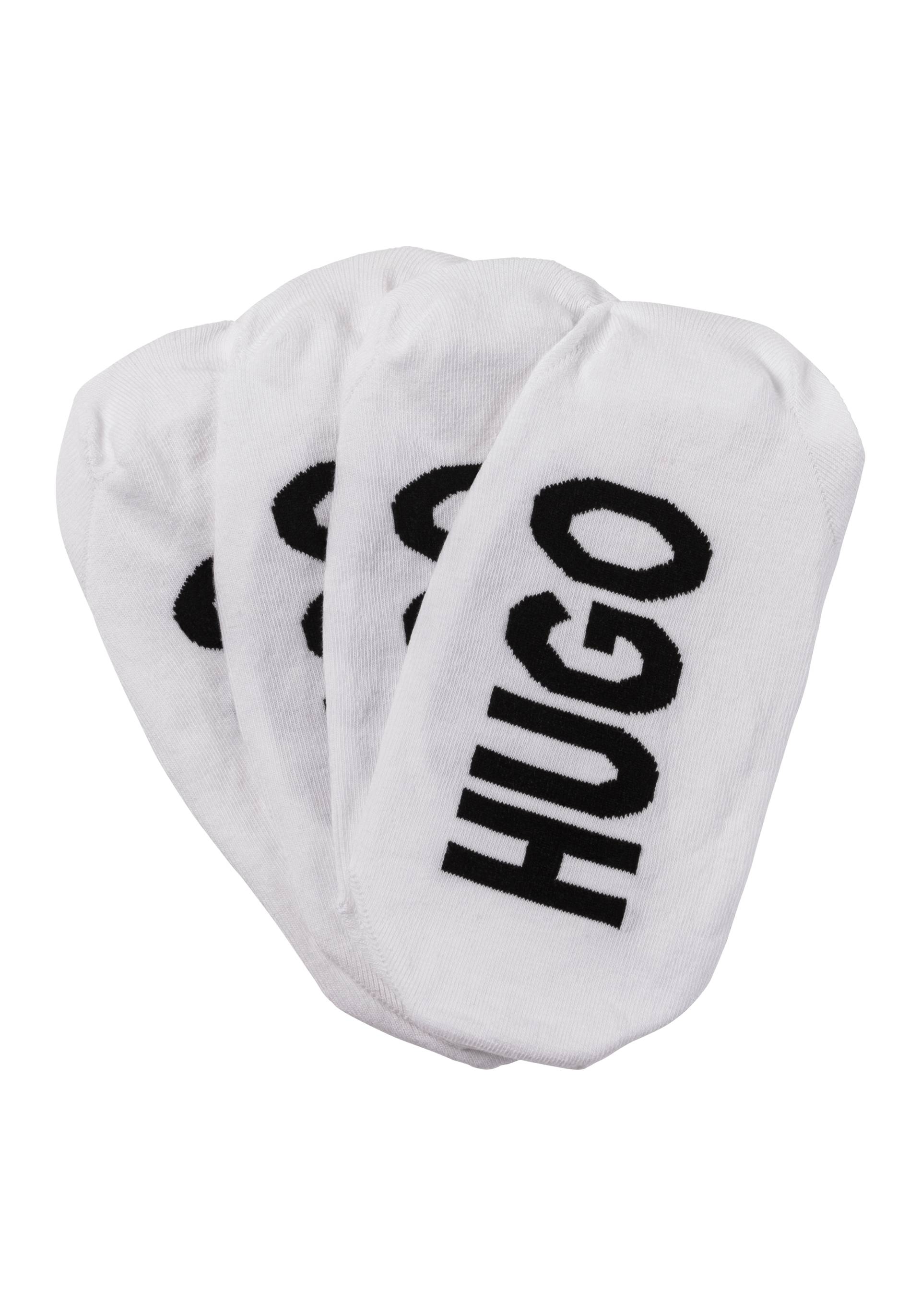 HUGO Underwear Sneakersocken »2P INVISIBLE W«, (Packung, 2 Paar, 2er), mit Hugo Logoschriftzug unter der Sohle von HUGO Underwear