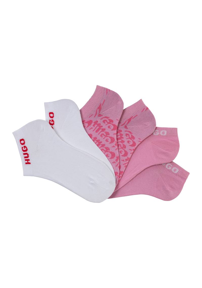 HUGO Underwear Socken »3P AS LOGO ALLOVER CC W«, (Packung, 3 Paar, 3er), mit Logodetails von HUGO Underwear