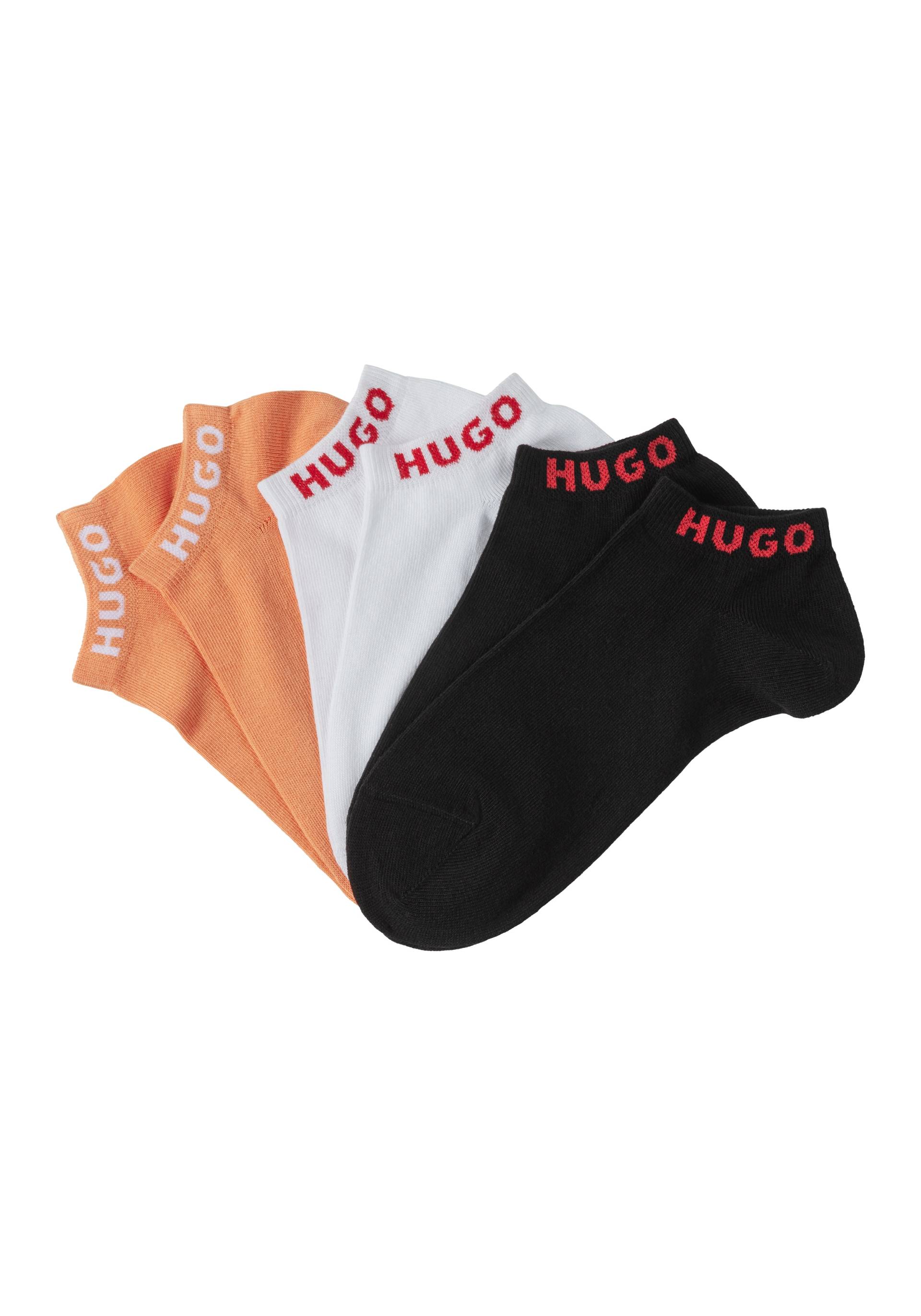 HUGO Underwear Socken »3P AS UNI CC W«, (Packung, 3 Paar, 3er), mit kontrastfarbenen Logoschriftzug von HUGO Underwear