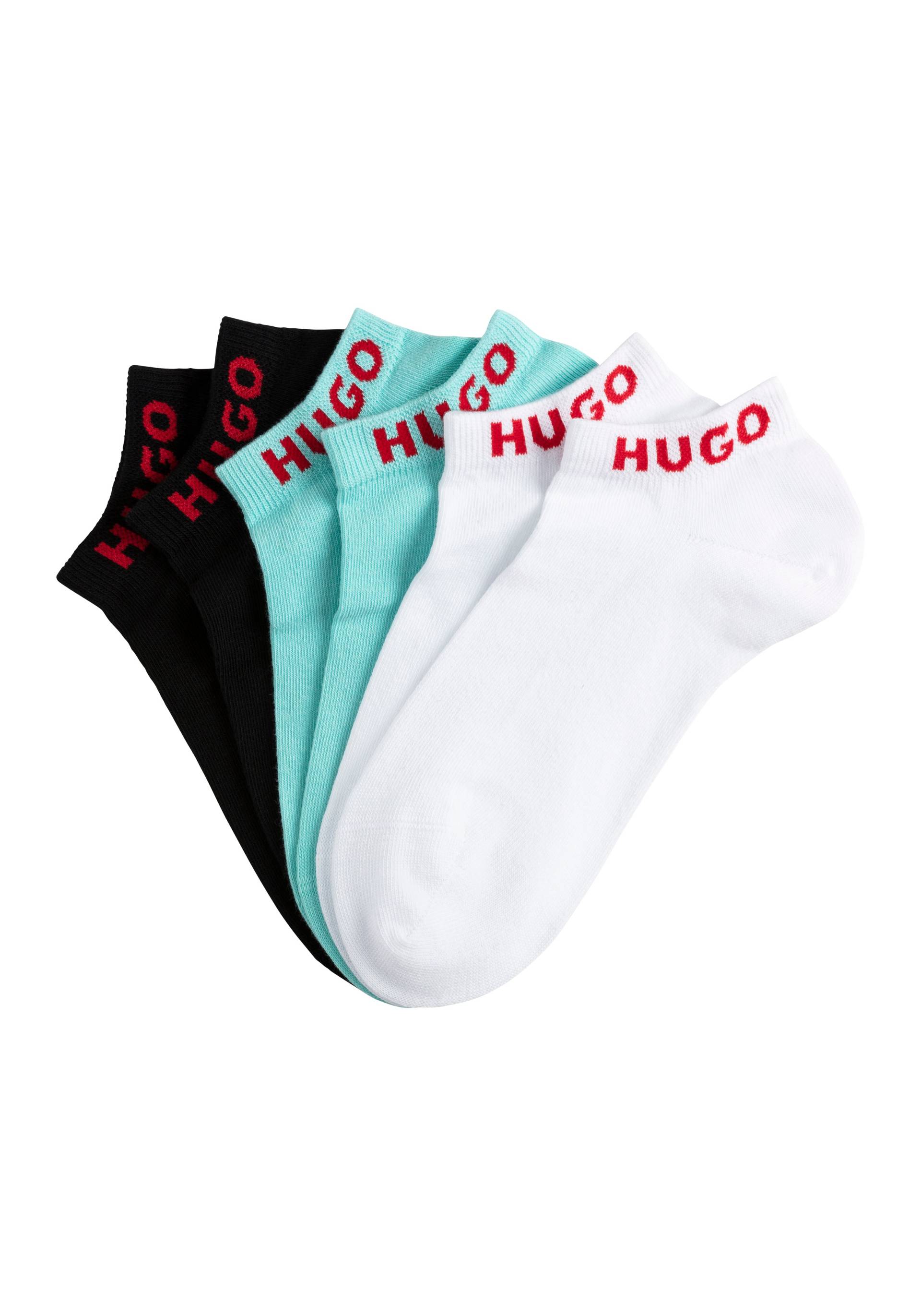 HUGO Underwear Socken »3P AS UNI COL CC W«, (Packung, 3 Paar, 3er), mit Logoschriftzug von HUGO Underwear