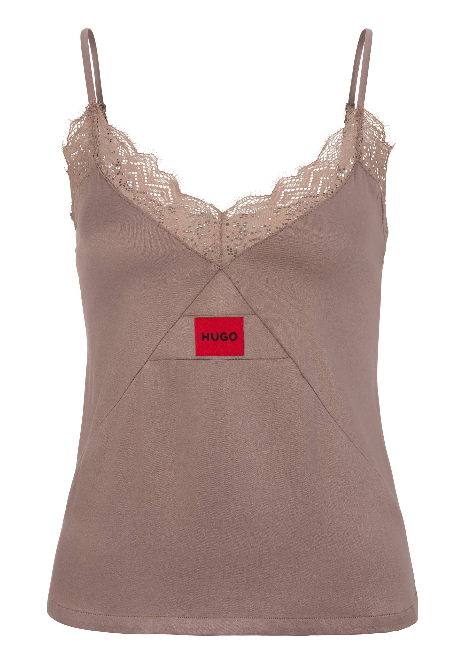HUGO Underwear Spitzentop »RED LABEL LACE_CAMI«, mit V-Ausschnitt HUGO Underwear Spitzentop »RED LABEL LACE_CAMI«, mit V-Ausschnitt von HUGO Underwear