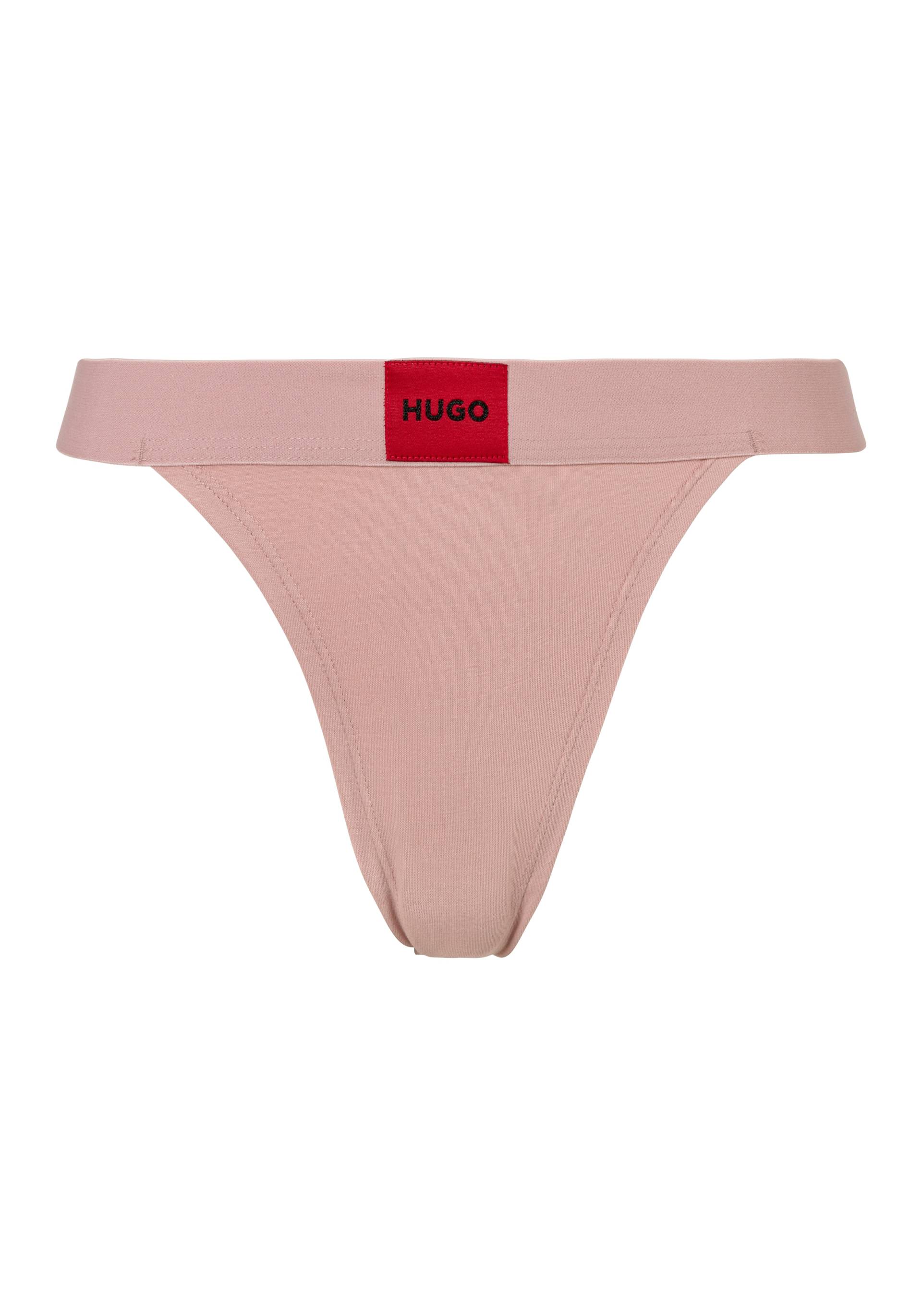 HUGO Underwear String »RED LABEL«, mit Logo auf dem elastischen Bund von HUGO Underwear