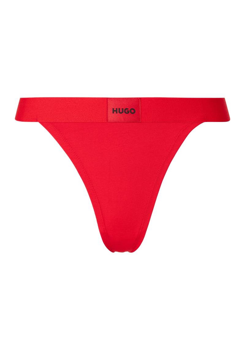 HUGO Underwear String »RED LABEL«, mit Logo auf dem elastischen Bund von HUGO Underwear