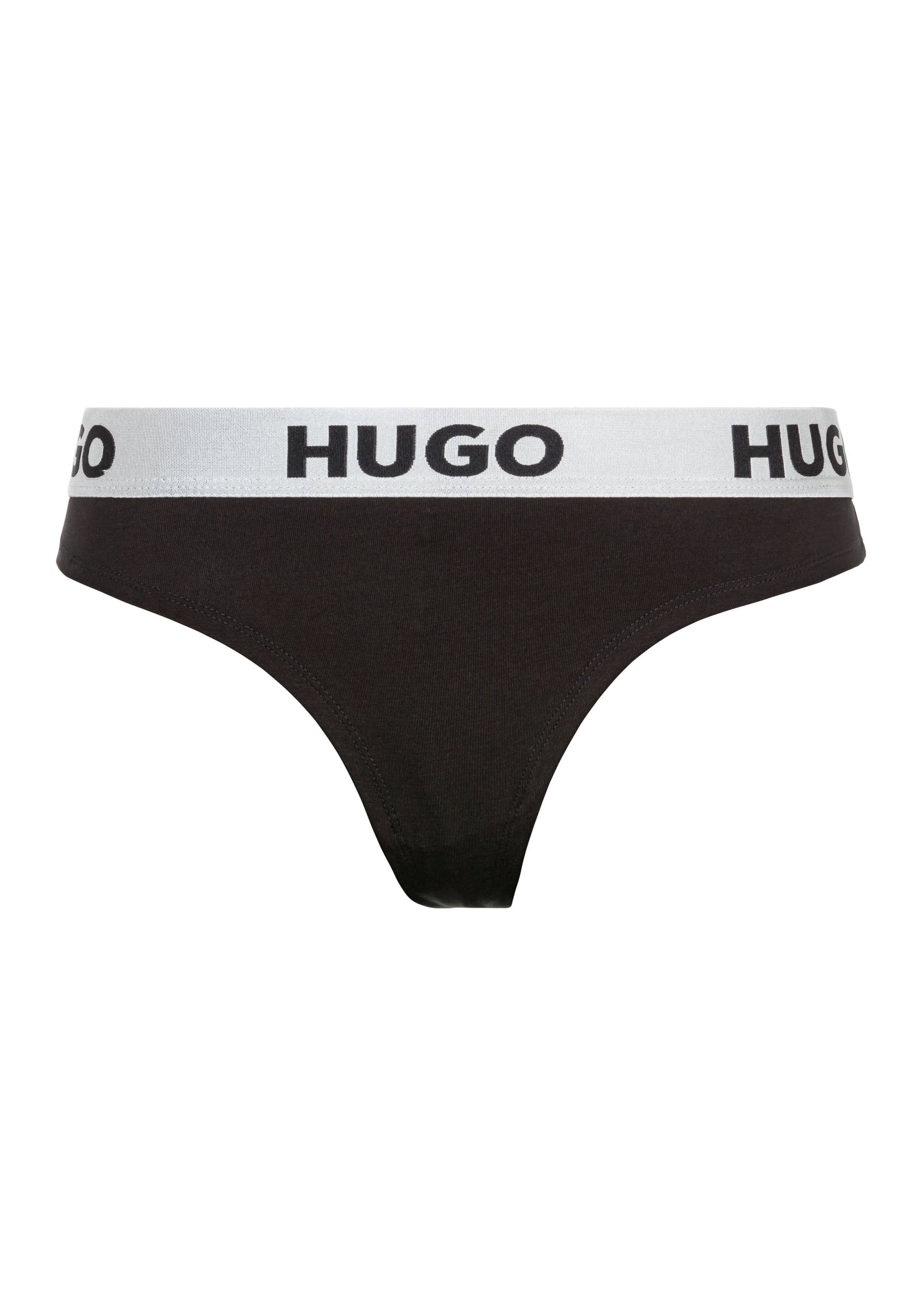 HUGO Underwear String »THONG SPORTY LOGO«, mit HUGO Logo auf elastischem Bund von HUGO Underwear