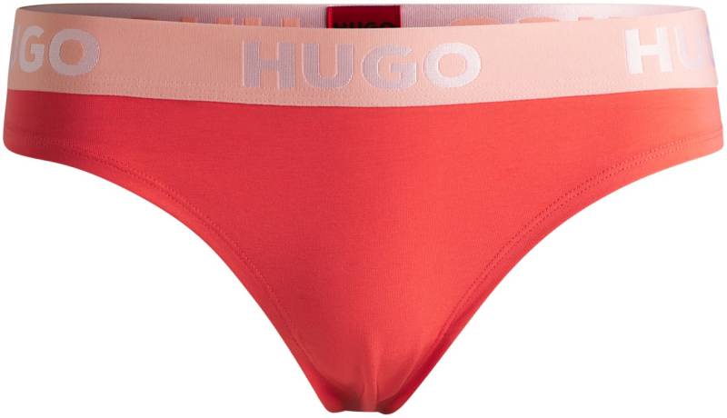 HUGO Underwear String »THONG SPORTY LOGO«, mit HUGO Logo auf elastischem Bund von HUGO Underwear