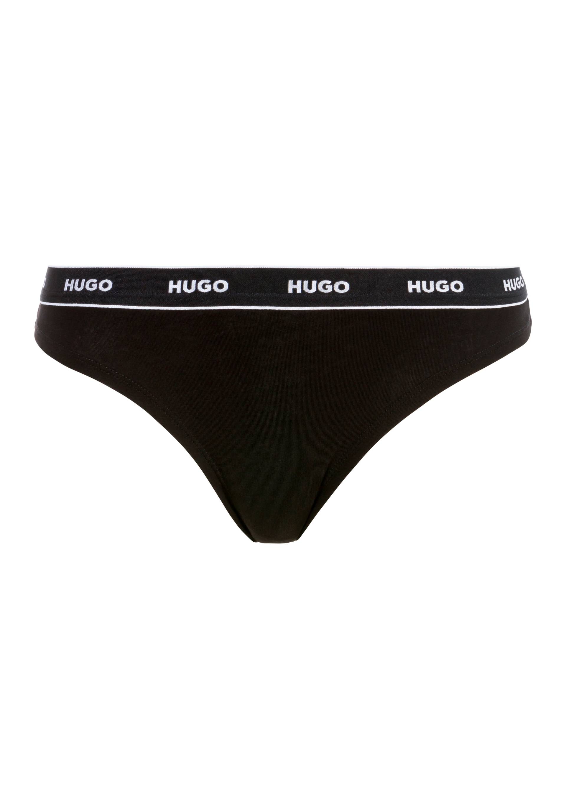 HUGO Underwear String »THONG STRIPE PYP 10«, mit BOSS Schriftzug auf dem Bund von HUGO Underwear