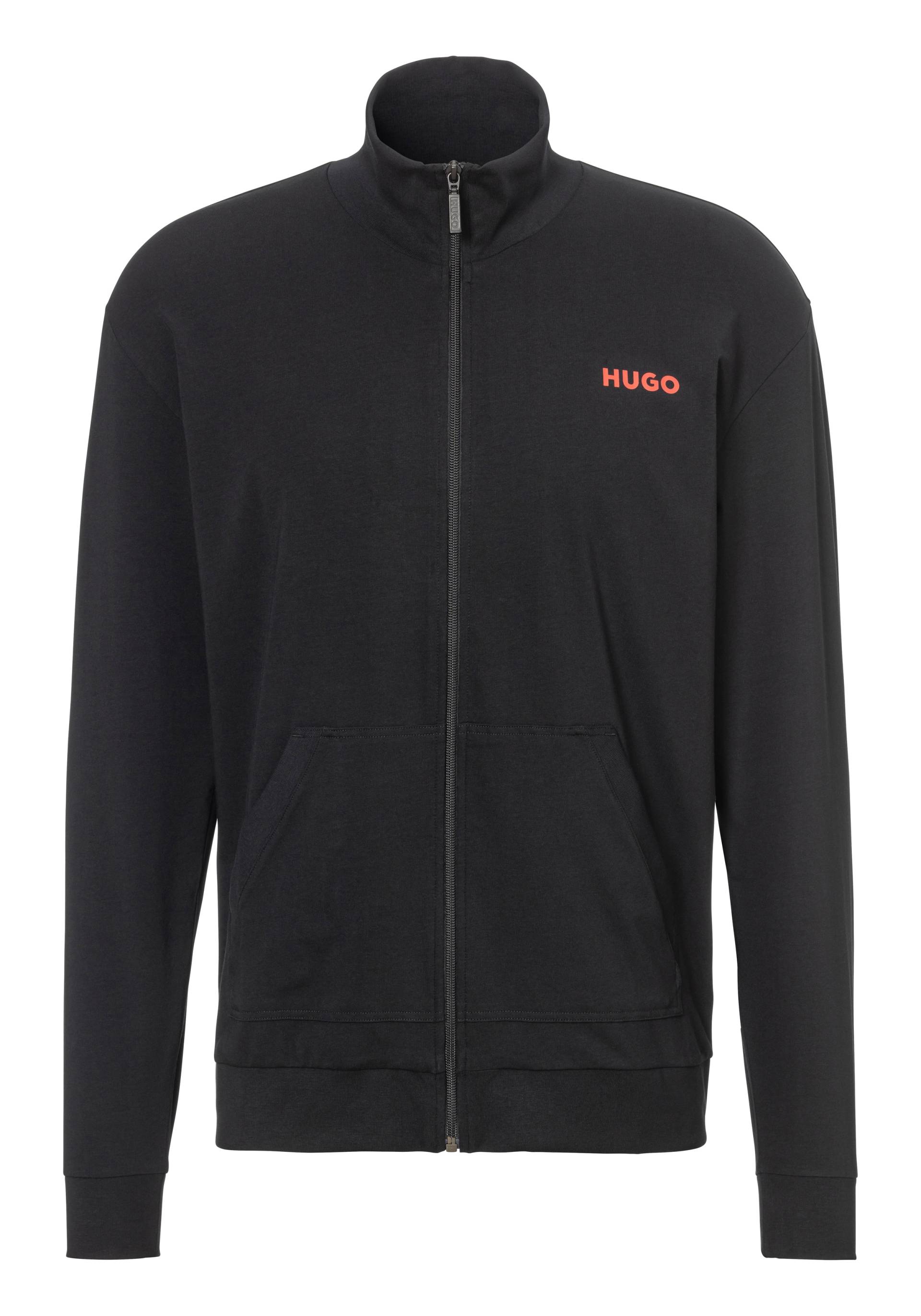 HUGO Underwear Sweatjacke »Linked Jacket Zip«, mit Logodruck von HUGO Underwear