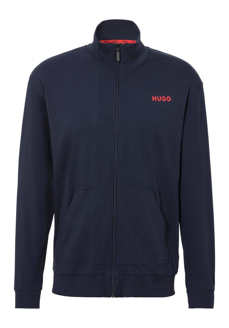 HUGO Underwear Sweatjacke »Linked Jacket Zip«, mit Logodruck von HUGO Underwear