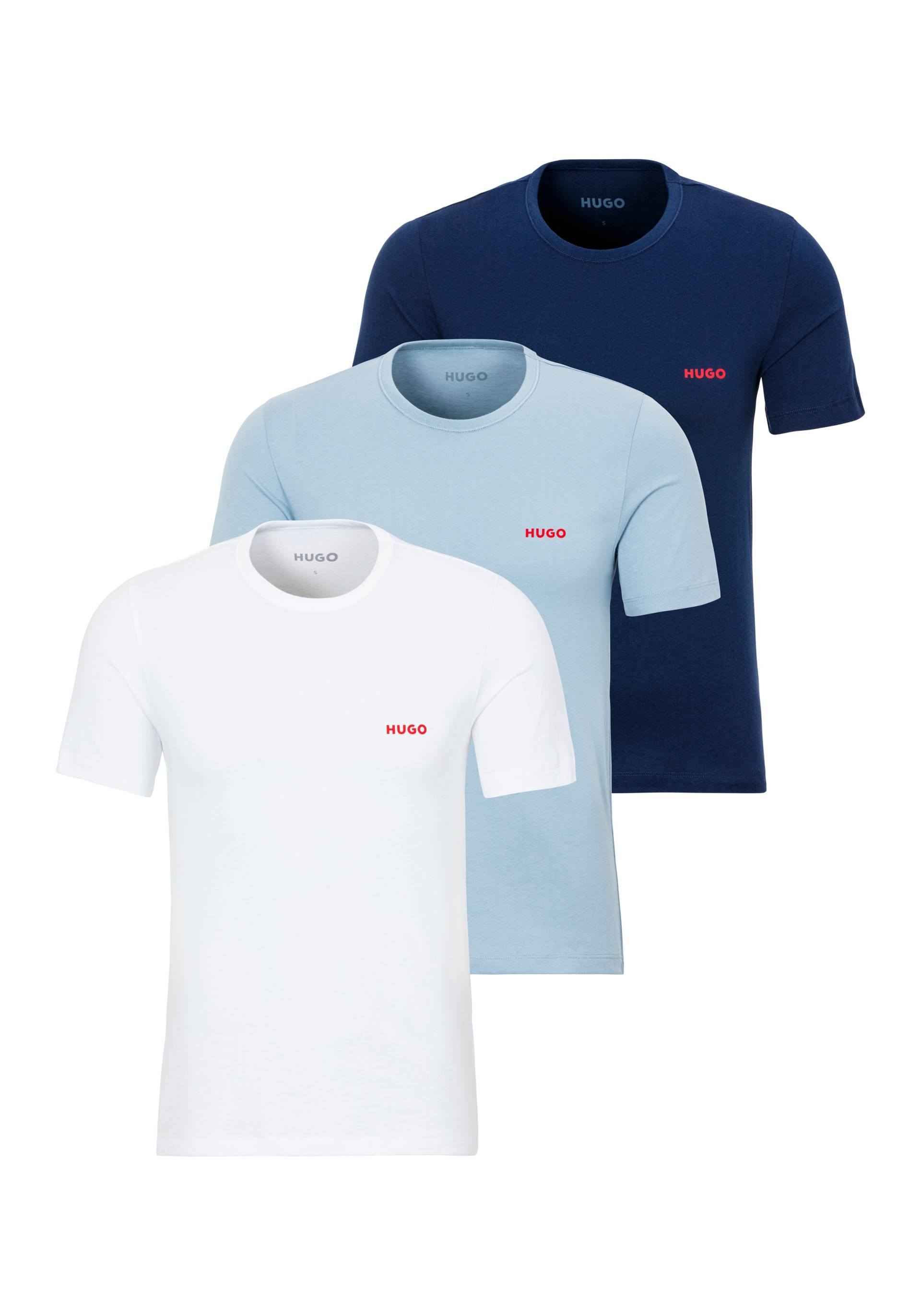 HUGO Underwear T-Shirt »RN TRIPL«, (Packung, 3 tlg.), mit Rundhalsausschnitt von HUGO Underwear