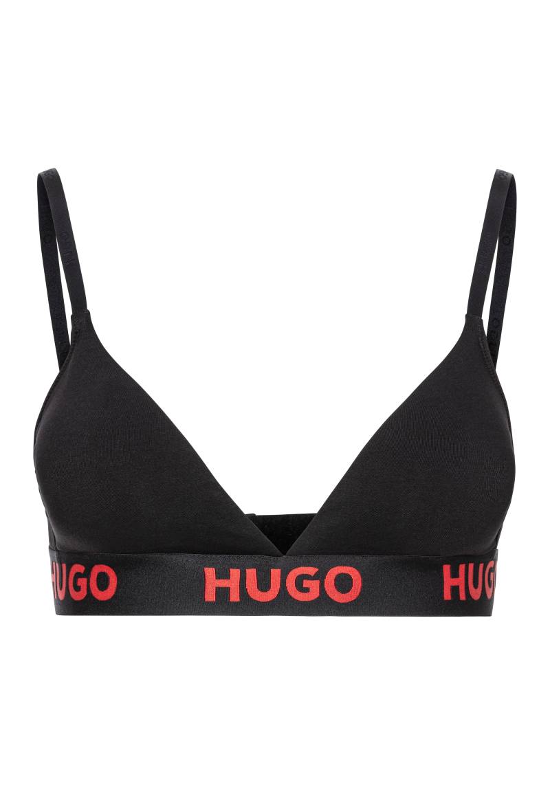 HUGO Underwear Triangel-BH »TRIANGLE SPORTY LOGO«, elastisch von HUGO Underwear