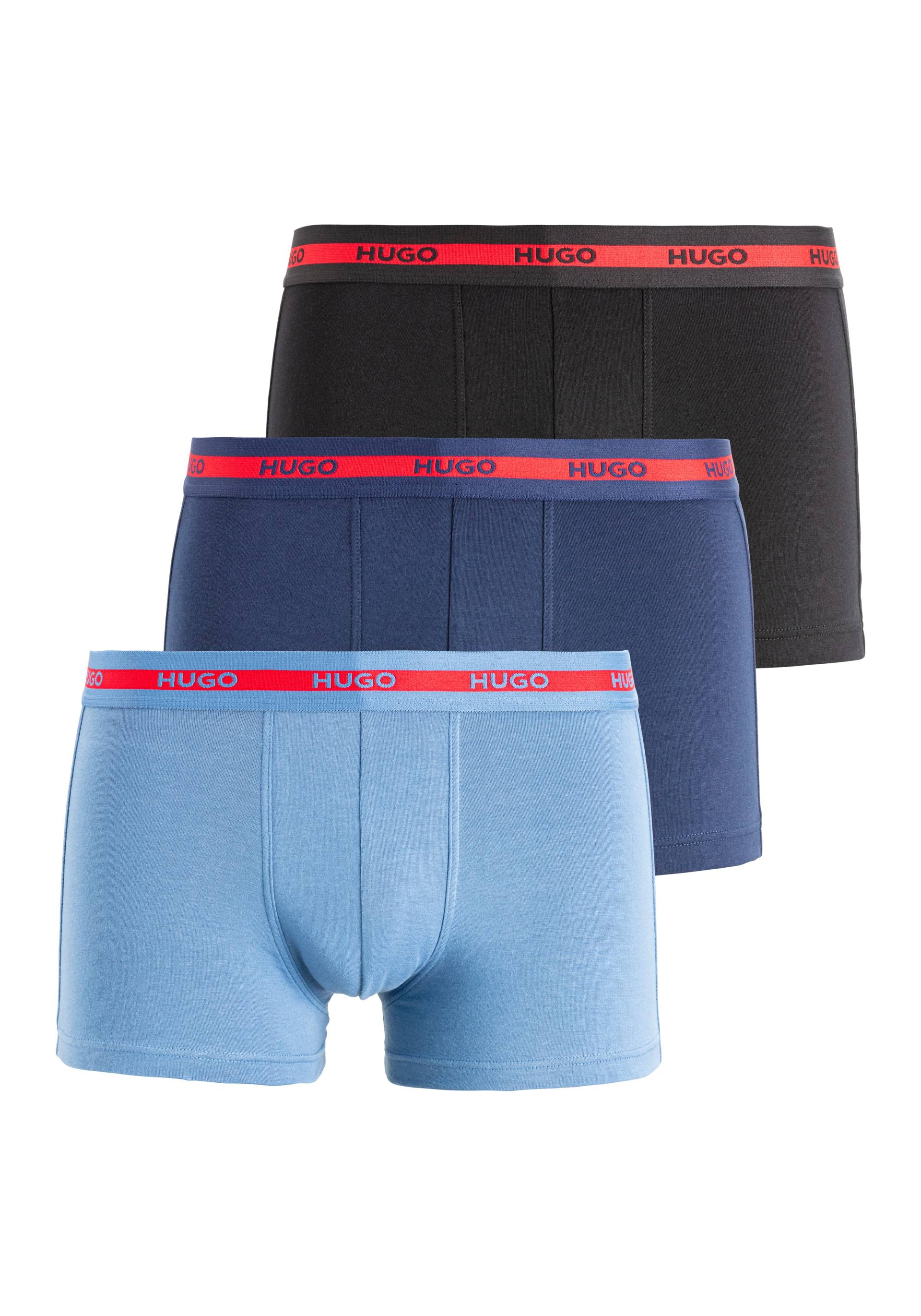 HUGO Underwear Trunk »TRUNK TRIPLET«, (Packung, 3 St.), mit elastischem Bund von HUGO Underwear