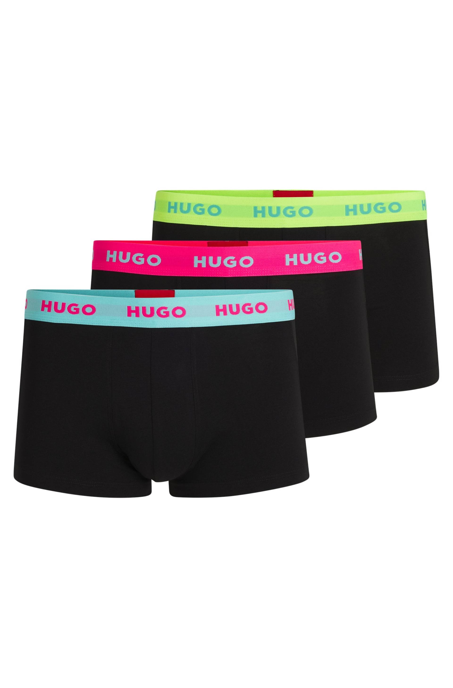 HUGO Underwear Trunk »TRUNK TRIPLET PACK«, (Packung, 3 St.), mit Logoschriftzug auf dem Bund von HUGO Underwear