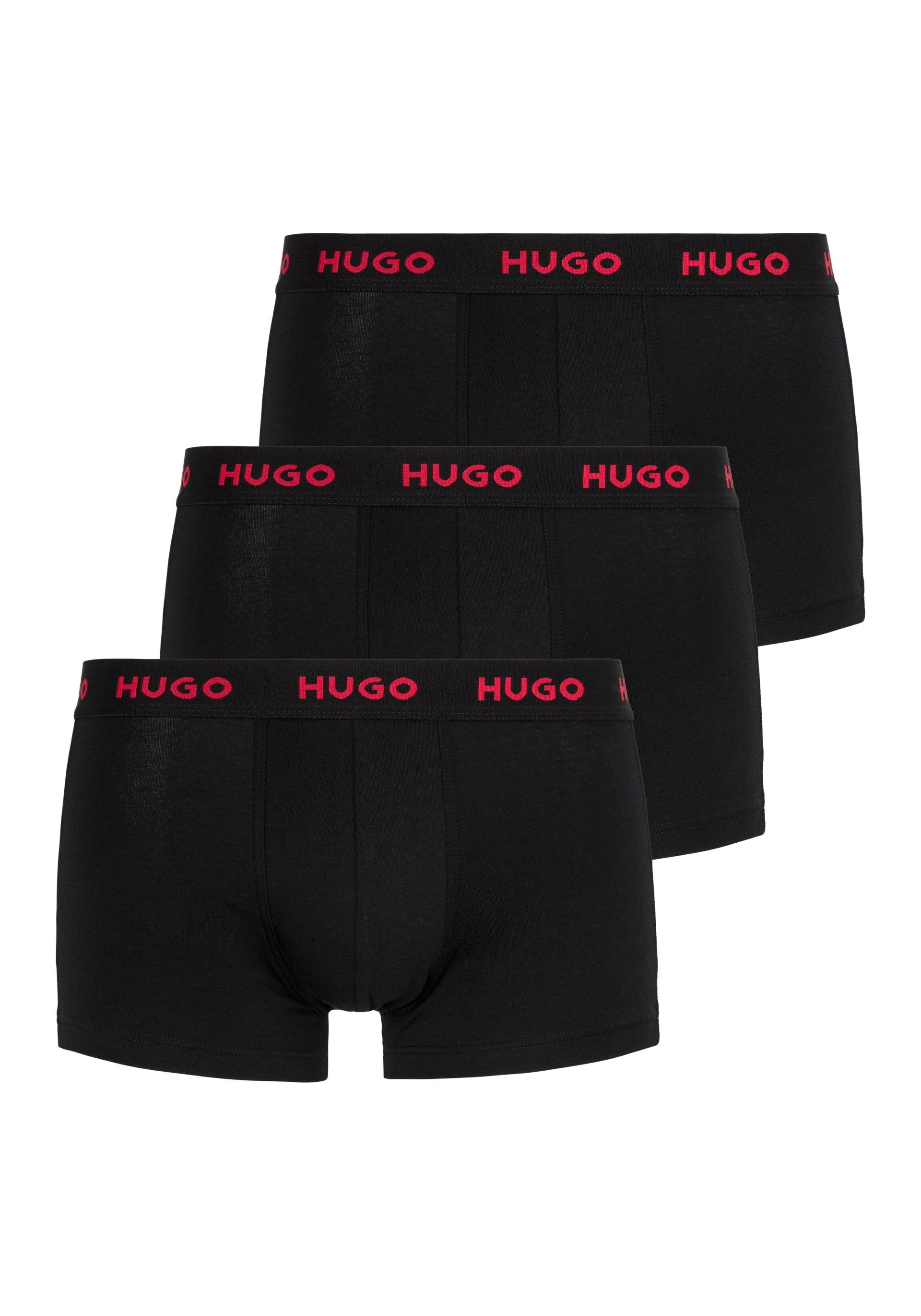 HUGO Underwear Trunk »TRUNK TRIPLET PACK«, (Packung, 3 St.), mit Logoschriftzug auf dem Bund von HUGO Underwear