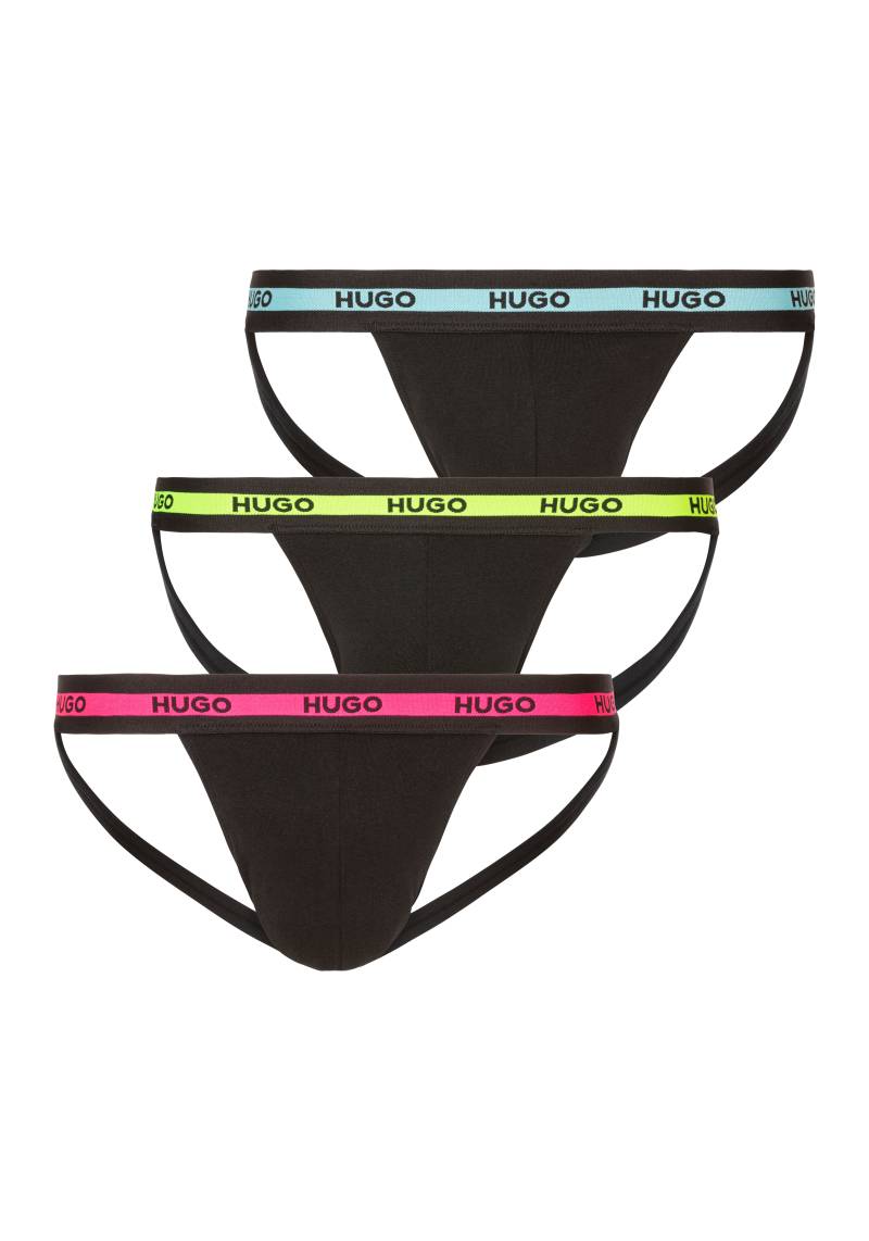 HUGO Underwear String »JOCKSTR TRIPL PLANET«, (3 St.), mit Cut-Outs von HUGO Underwear