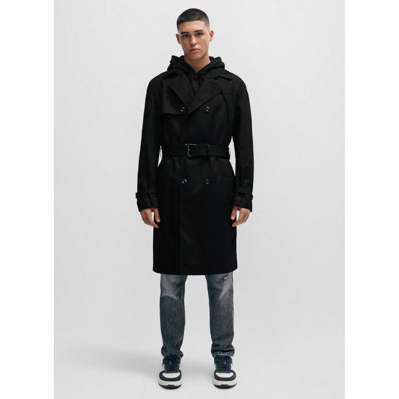 Trenchcoat Herren Black 48 von HUGO