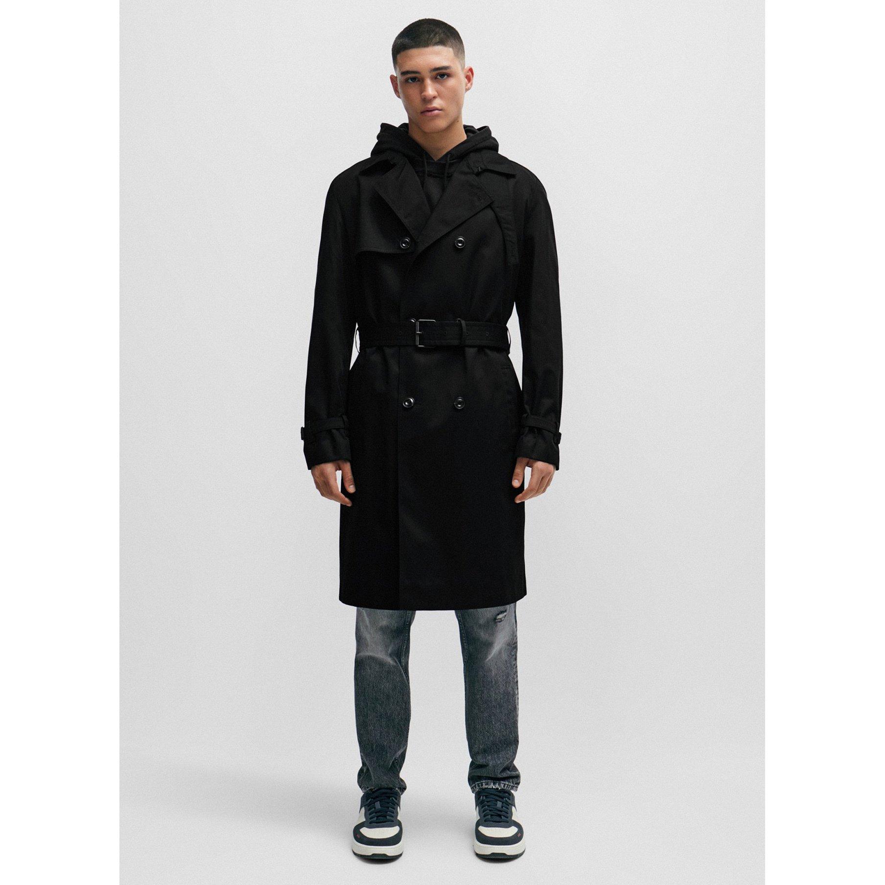 Trenchcoat Herren Black 52 von HUGO