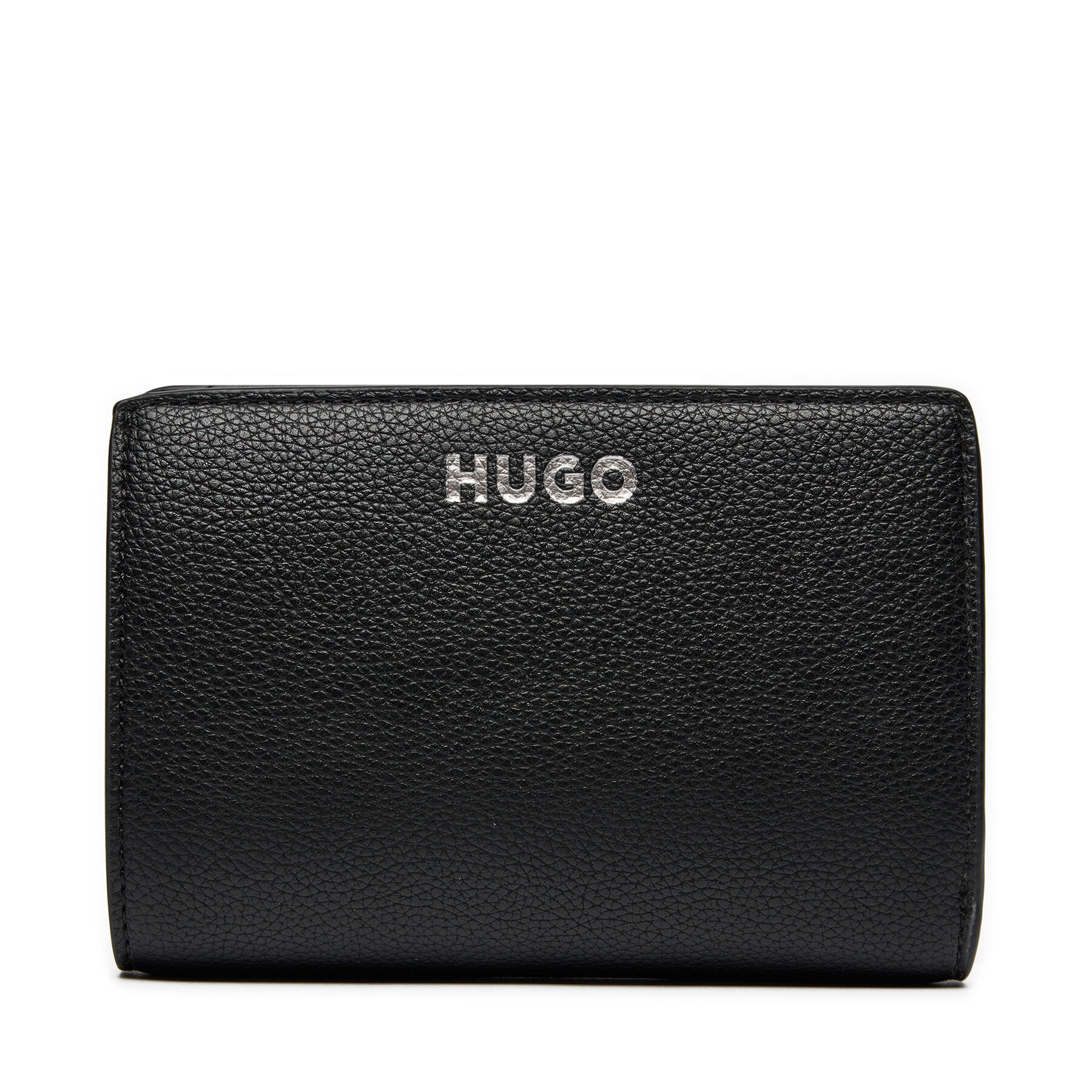 Große Damen Geldbörse Hugo Bel Multi Wallet 50516918 Schwarz von HUGO