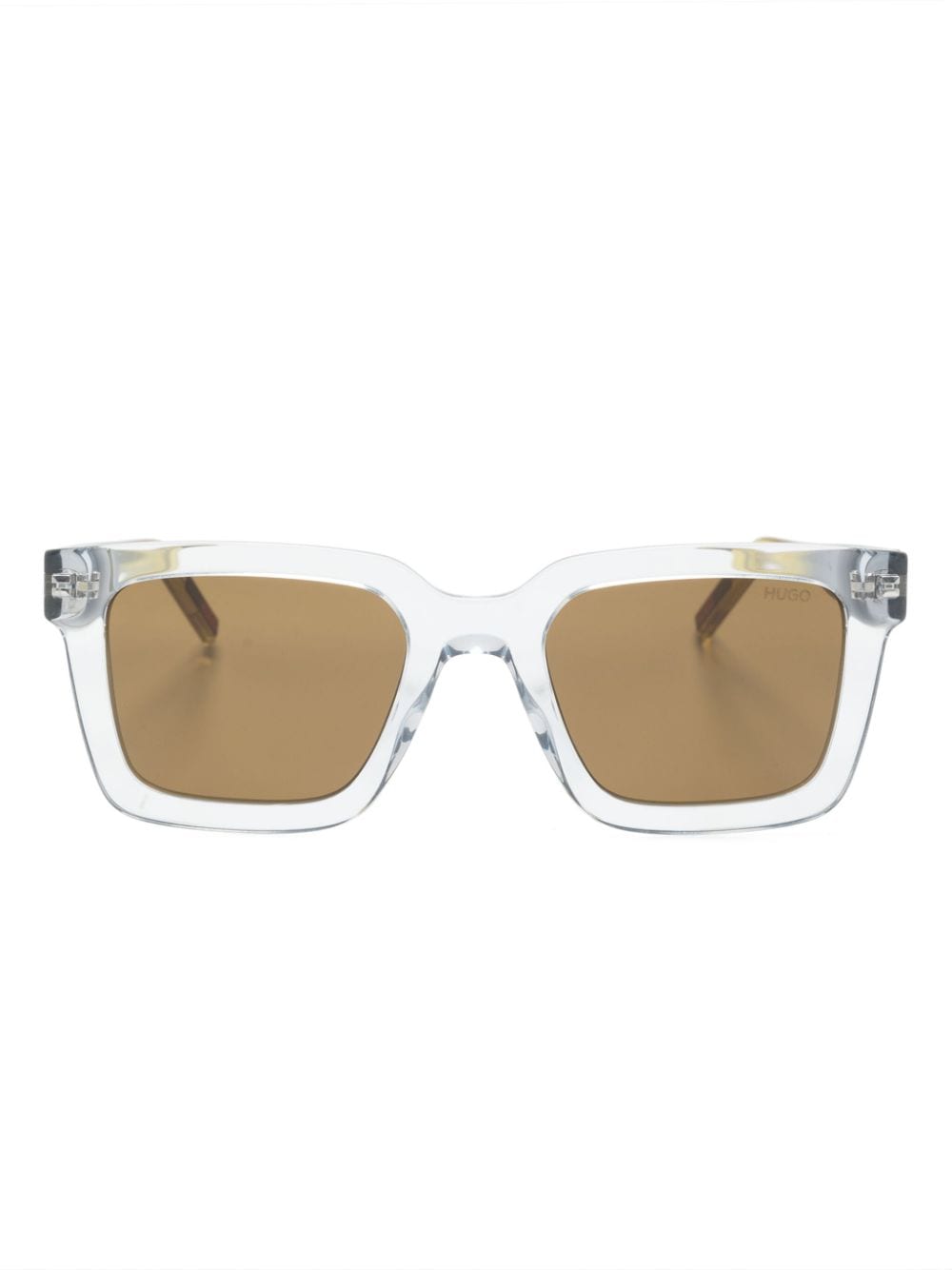 HUGO 1259/S square-frame sunglasses - Neutrals von HUGO