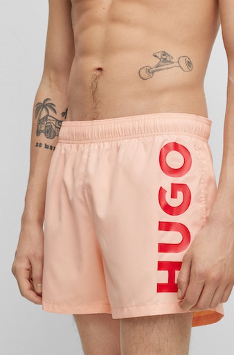 HUGO Underwear Badeshorts »ABAS«, mit Logo-Print von HUGO Underwear