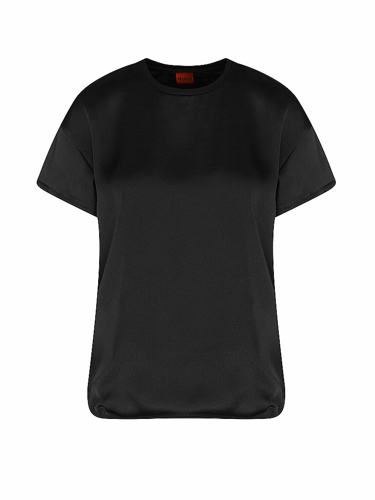 HUGO Blusenshirt  schwarz | S von HUGO