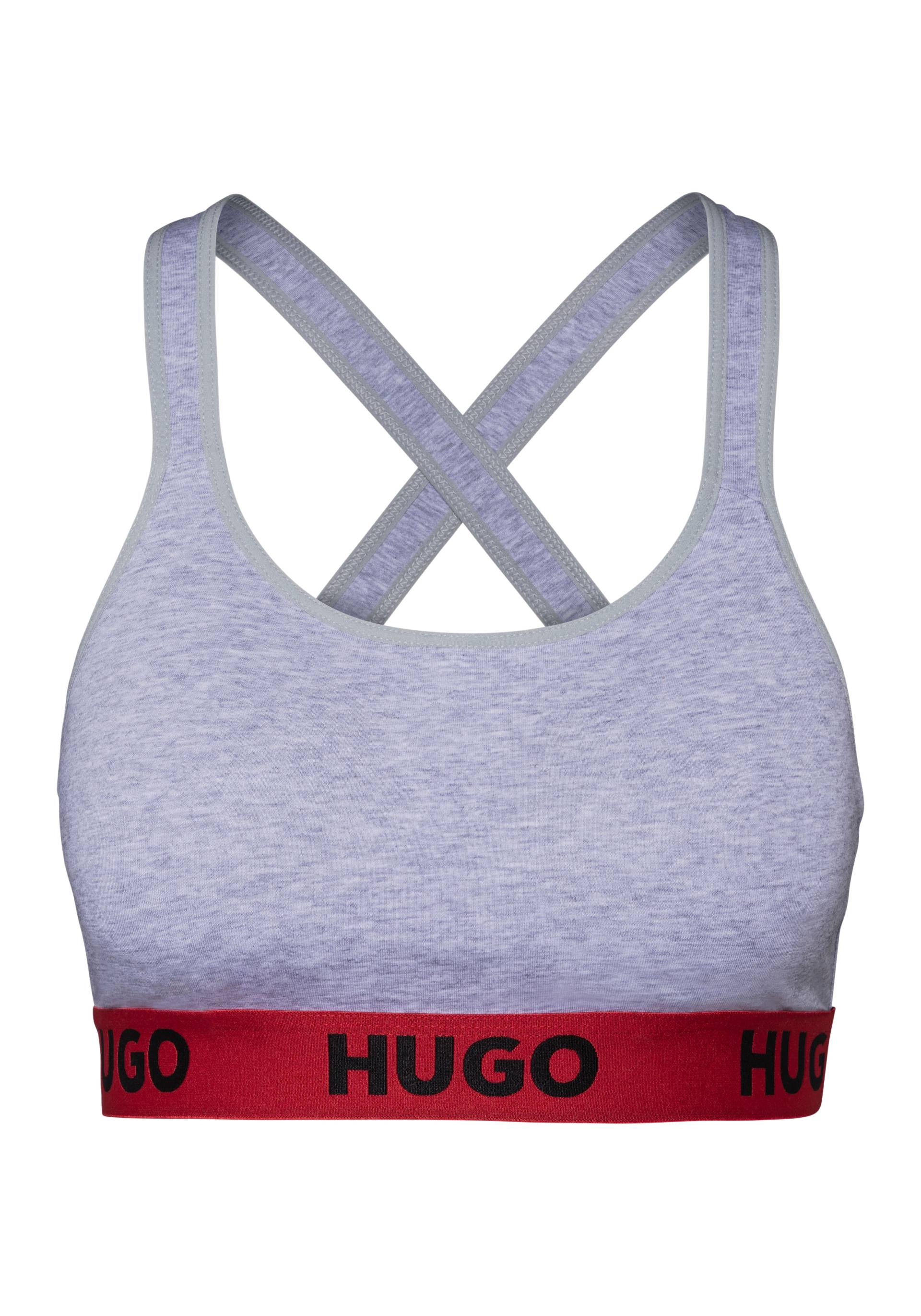 HUGO Underwear Bralette-BH »BRALETTE PADDED SPOR«, mit HUGO Logo auf dem Bund von HUGO Underwear