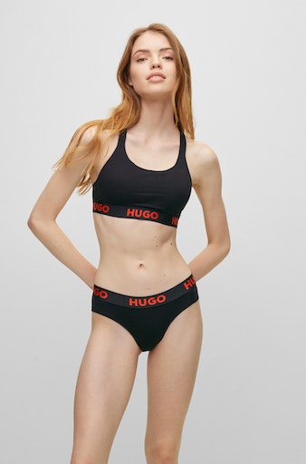 HUGO Underwear Bralette-BH »BRALETTE PADDED SPOR«, mit elastischem Bund von HUGO Underwear