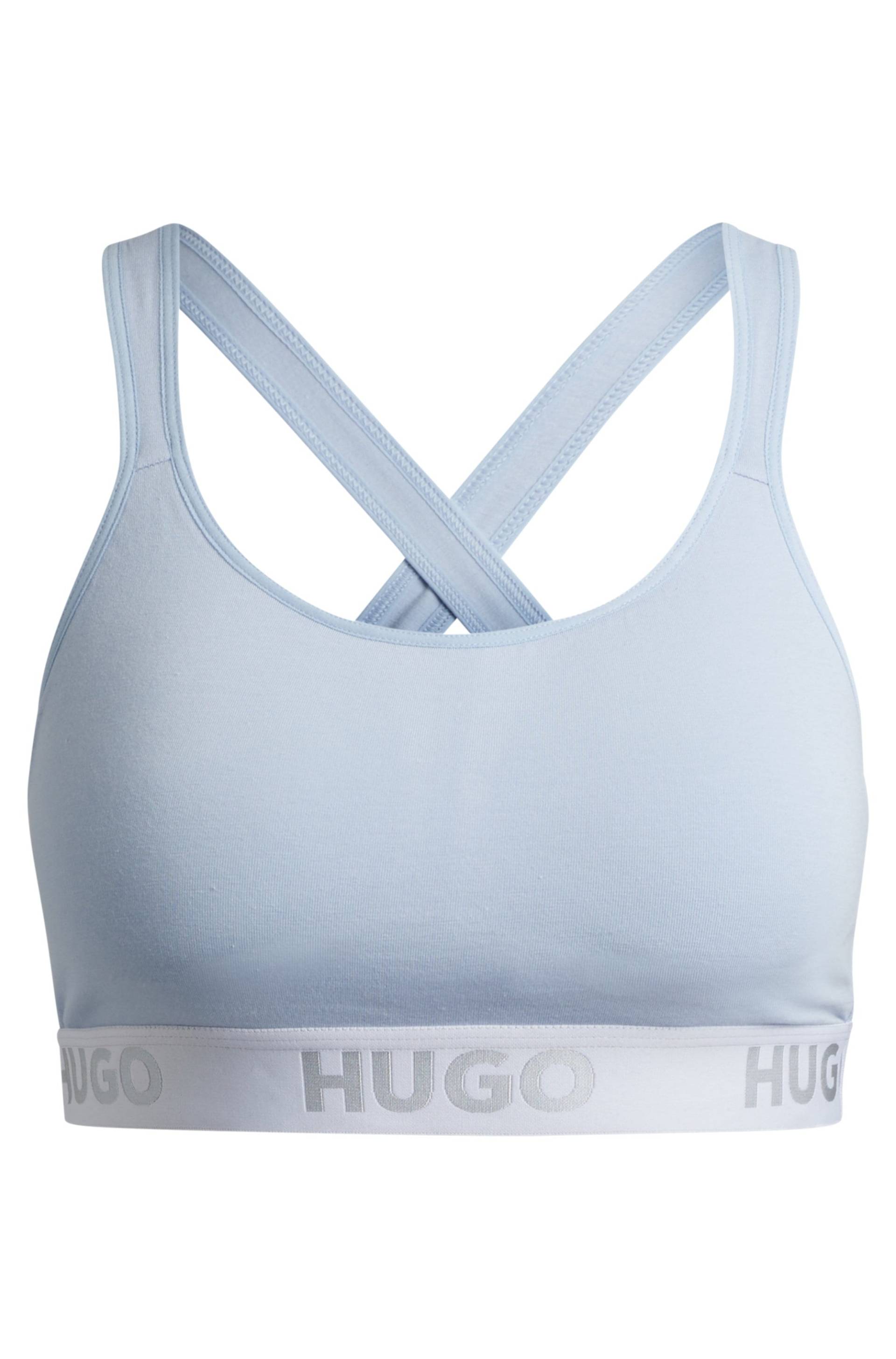 HUGO Underwear Bralette-BH »BRALETTE PADDED SPOR«, mit HUGO Logo auf dem Bund von HUGO Underwear