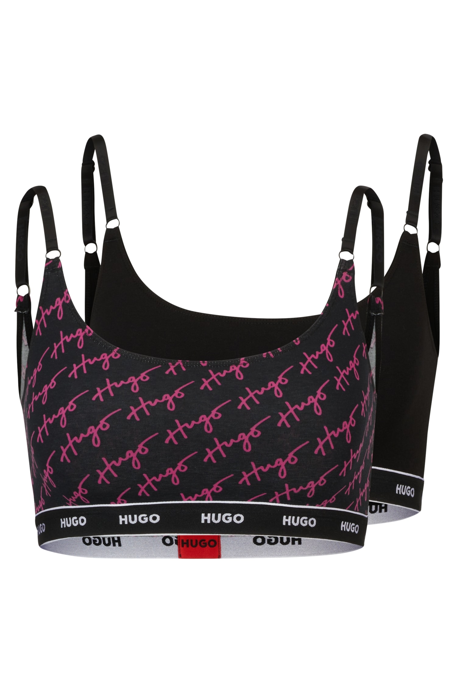 HUGO Underwear Bralette-BH »TWIN BRALETTE DESIGN«, mit HUGO Logo auf dem Bund von HUGO Underwear