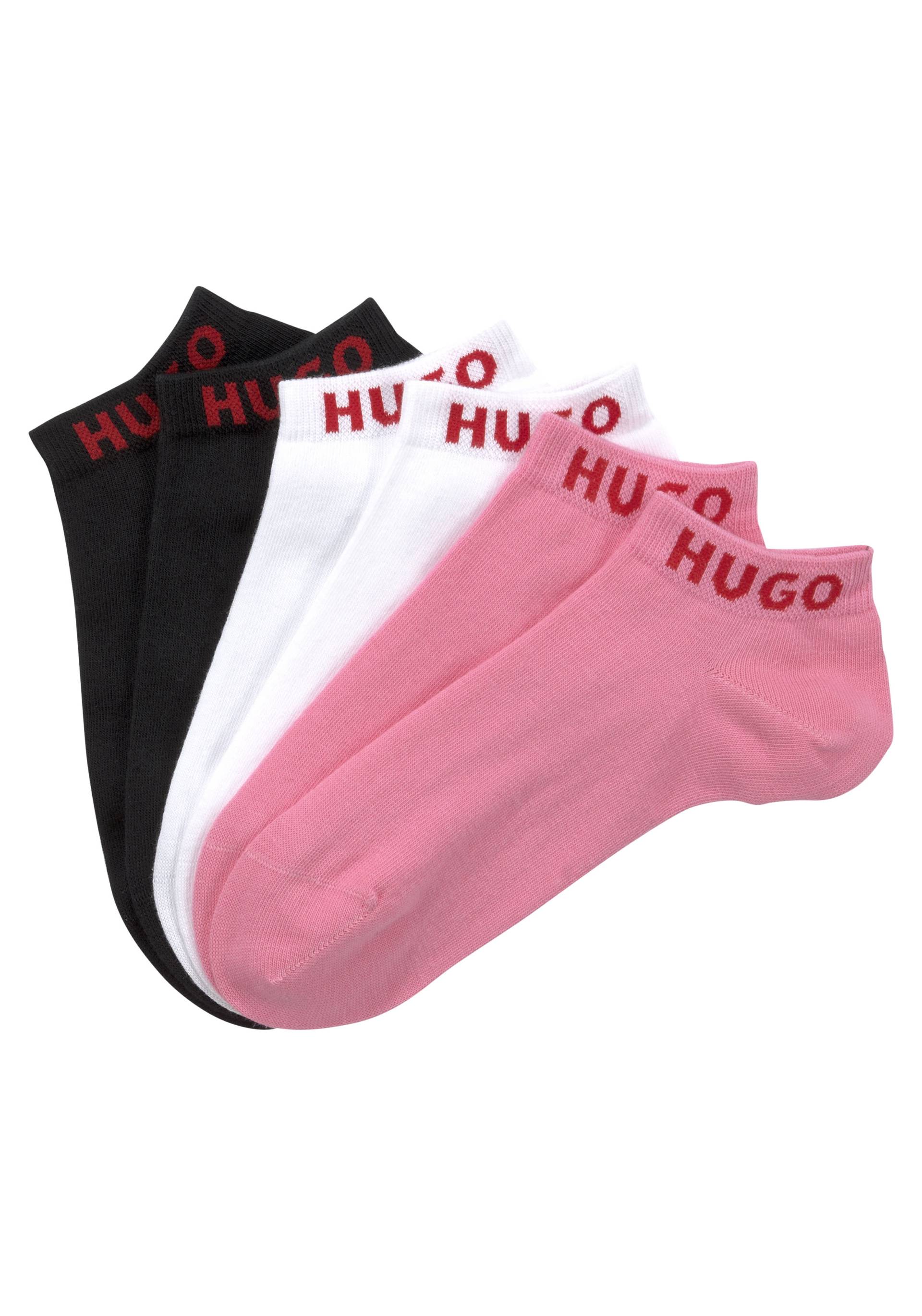 HUGO Underwear Businesssocken »3P AS UNI COL CC W«, (Packung, 3er), mit kontrastfarbenem Logodetail von HUGO Underwear