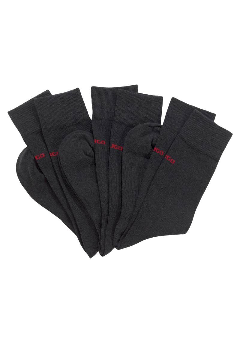 HUGO Underwear Businesssocken »3P RS UNI COLORS CC«, (Packung, 3 Paar, 3er), mit Hugo Boss Logo-Schriftzug von HUGO Underwear