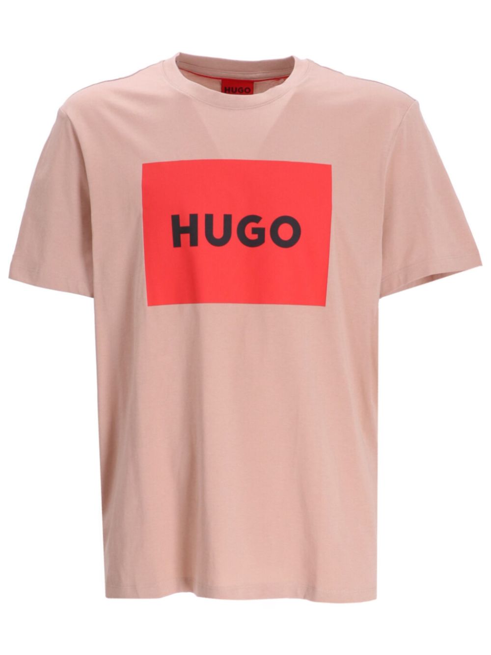 HUGO Dulive cotton T-shirt - Pink von HUGO