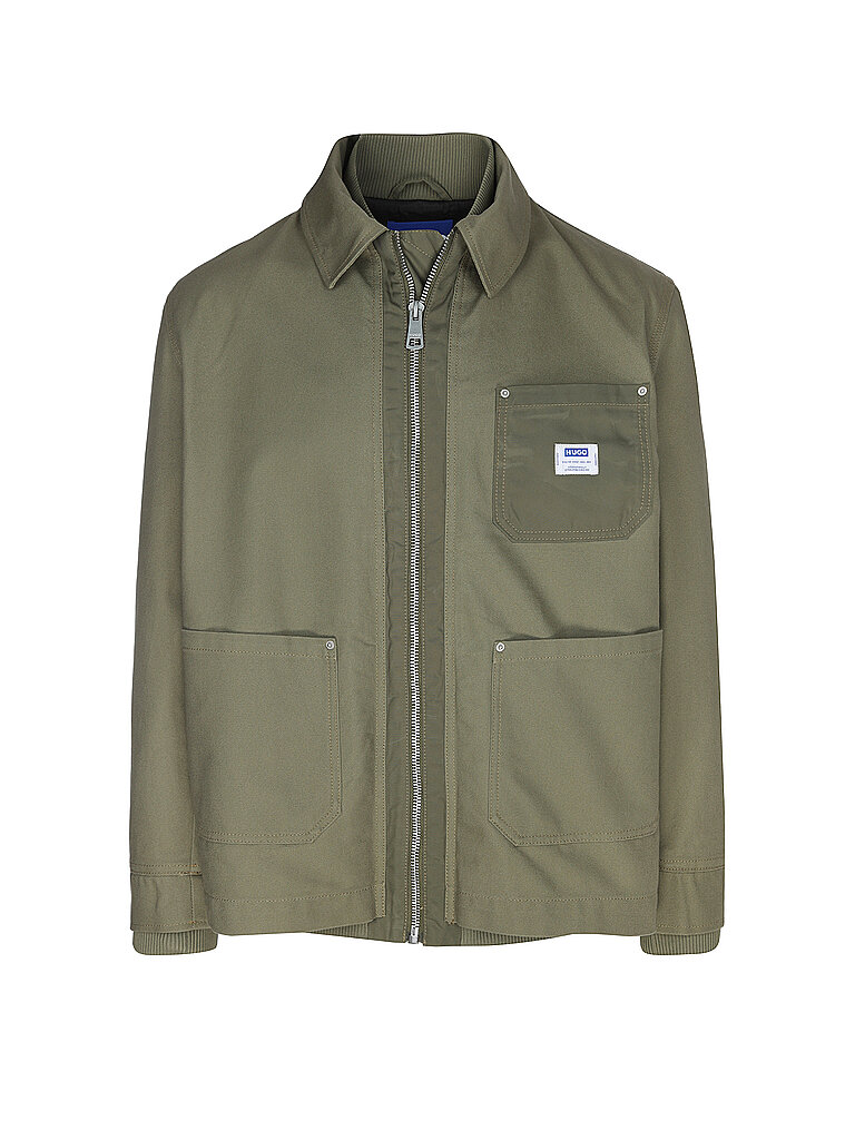 HUGO Fieldjacket BOSTER olive | M von HUGO