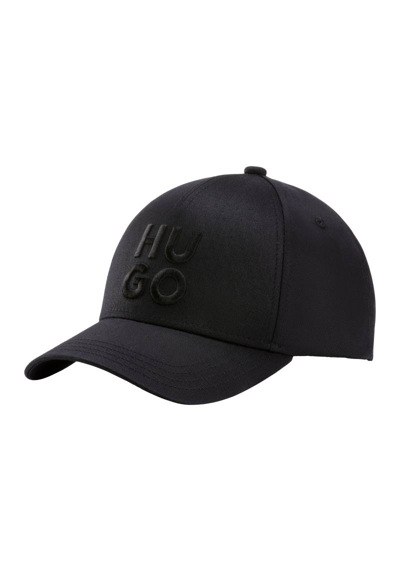 HUGO Fitted Cap »Jude-Stacked«, mit 3D Logostickerei, verstellbarer Verschluss von HUGO