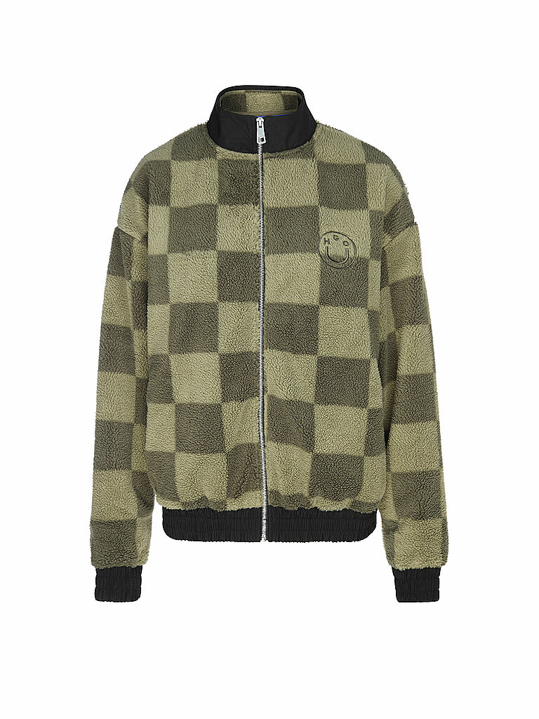 HUGO Fleecejacke NALISO olive | M von HUGO