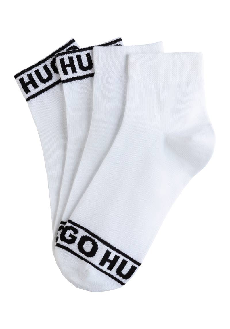 HUGO Underwear Freizeitsocken »2P SH LOGO CC W«, (Set, 2 Paar), mit Logobund von HUGO Underwear