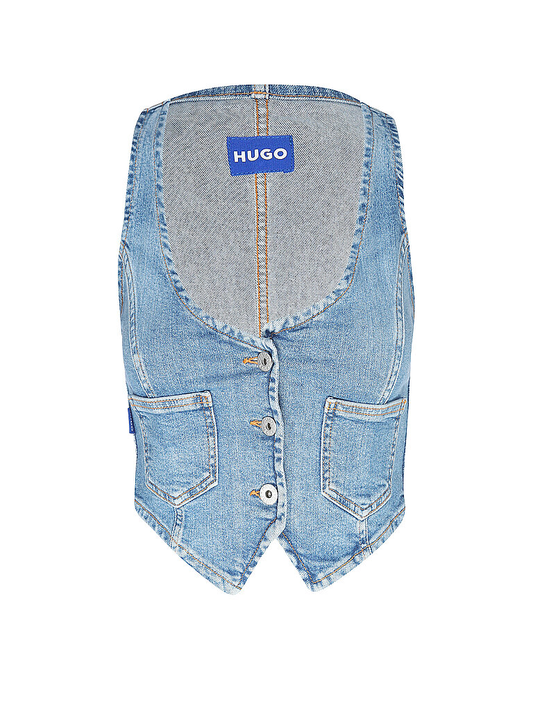 HUGO Gilet GARDENIA blau | M von HUGO