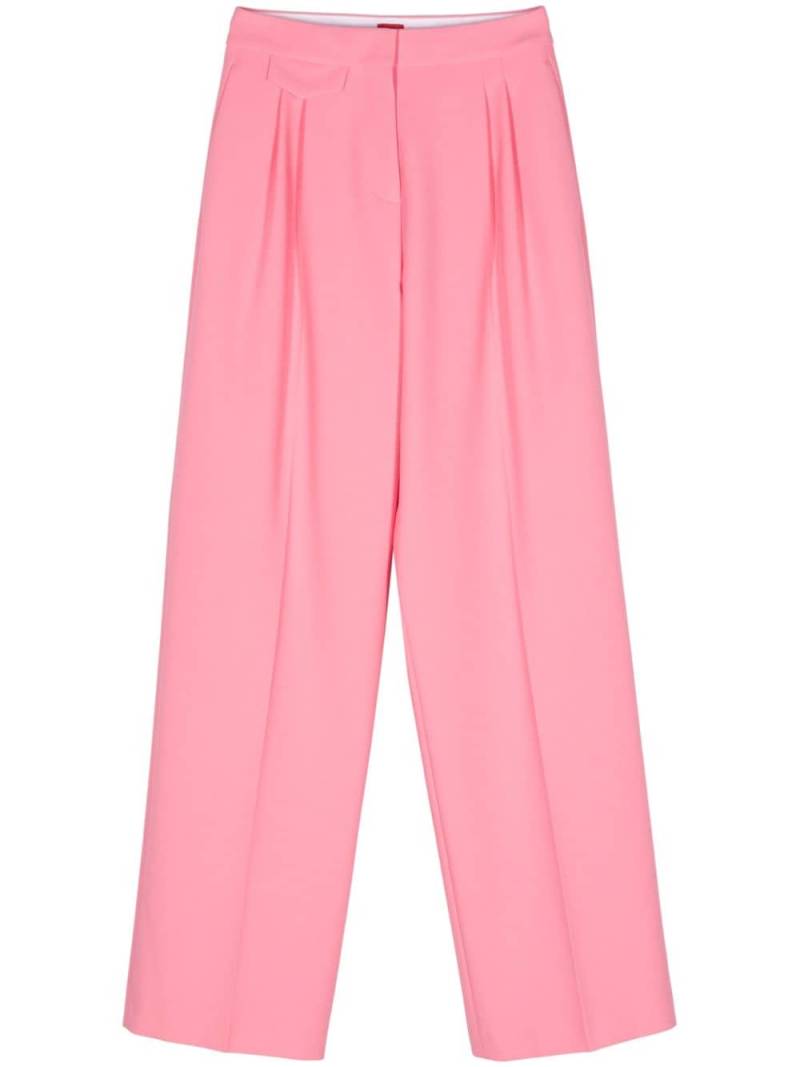 HUGO Helepher dart wide trousers - Pink von HUGO