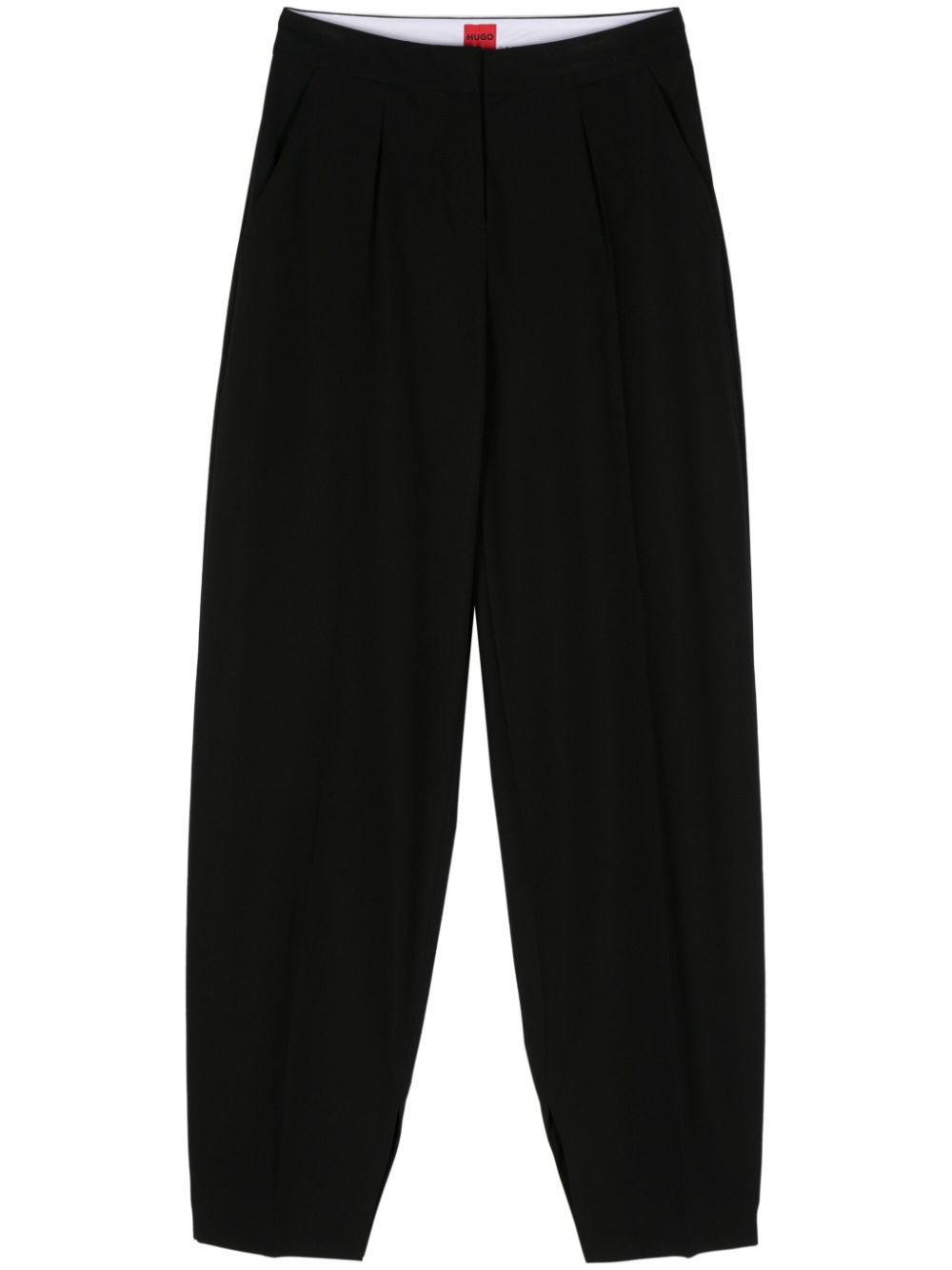 HUGO Himigas tapered trousers - Black von HUGO