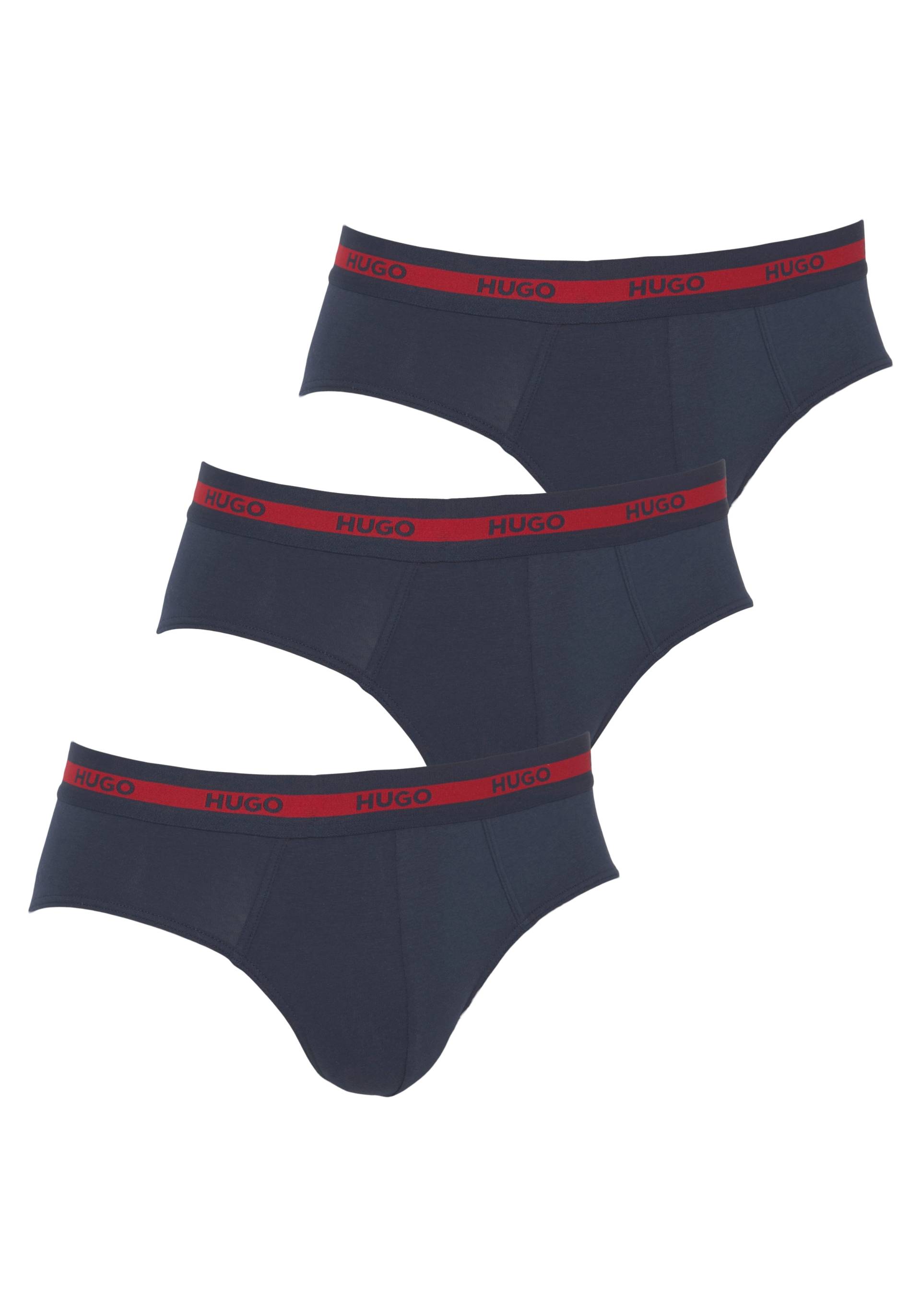 HUGO Underwear Hipster »HIPBR TRIPLET PLANET«, (Packung, 3 St., 3er), mit Hugo-Label am Bund von HUGO Underwear