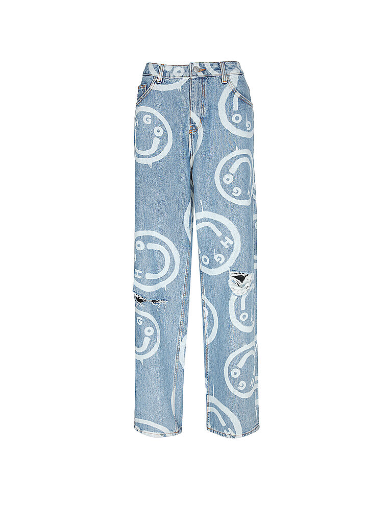 HUGO Jeans Loose Fit GETARA hellblau | 29/L32 HUGO Jeans Loose Fit GETARA hellblau | 29/L32 von HUGO