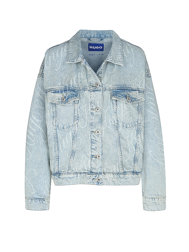 HUGO Jeansjacke LOU blau | L von HUGO