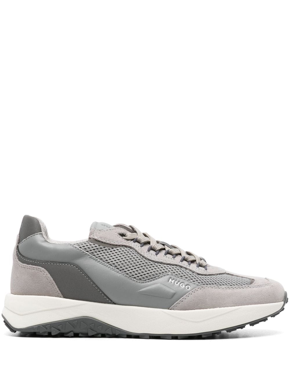 HUGO Kane Runn mesh-panelled sneakers - Grey von HUGO