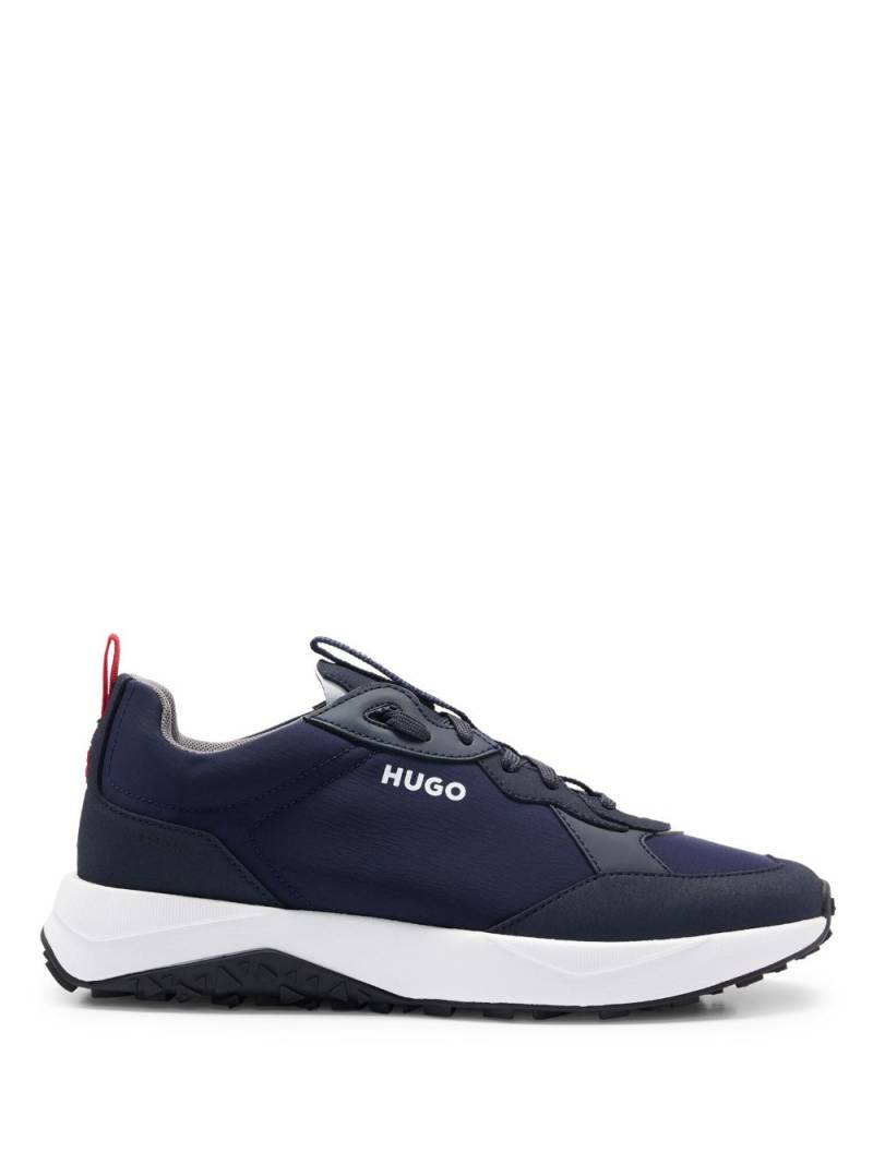 HUGO Kane lace-up sneakers - Blue von HUGO