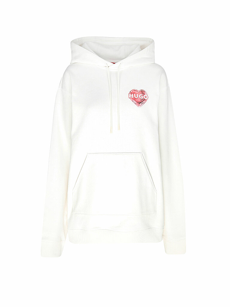 HUGO Kapuzensweater - Hoodie DEJANDRA weiss | L von HUGO