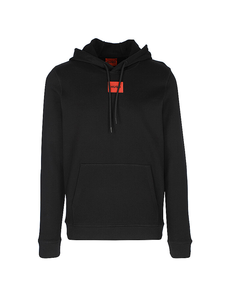 HUGO Kapuzensweater - Hoodie Daratschi schwarz | L von HUGO